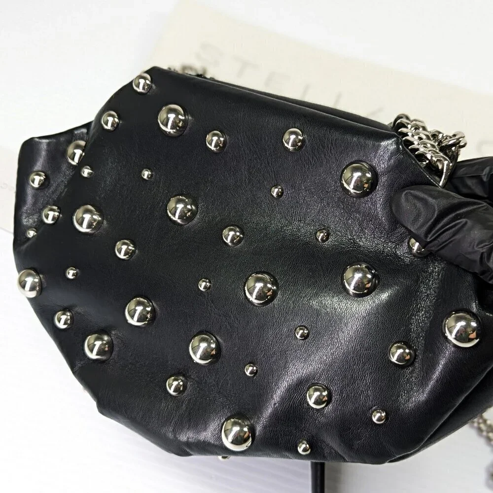 Stella McCartney Falabella Women's Clutch Shoulder Bag in Black (MSRP $1,595)